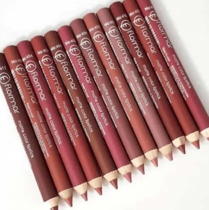 Flormar Lip Pencil Pack of 12