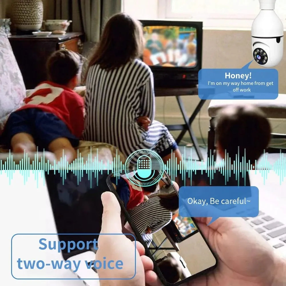 CCTV HD Bulb Camera