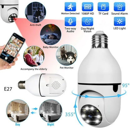 CCTV HD Bulb Camera