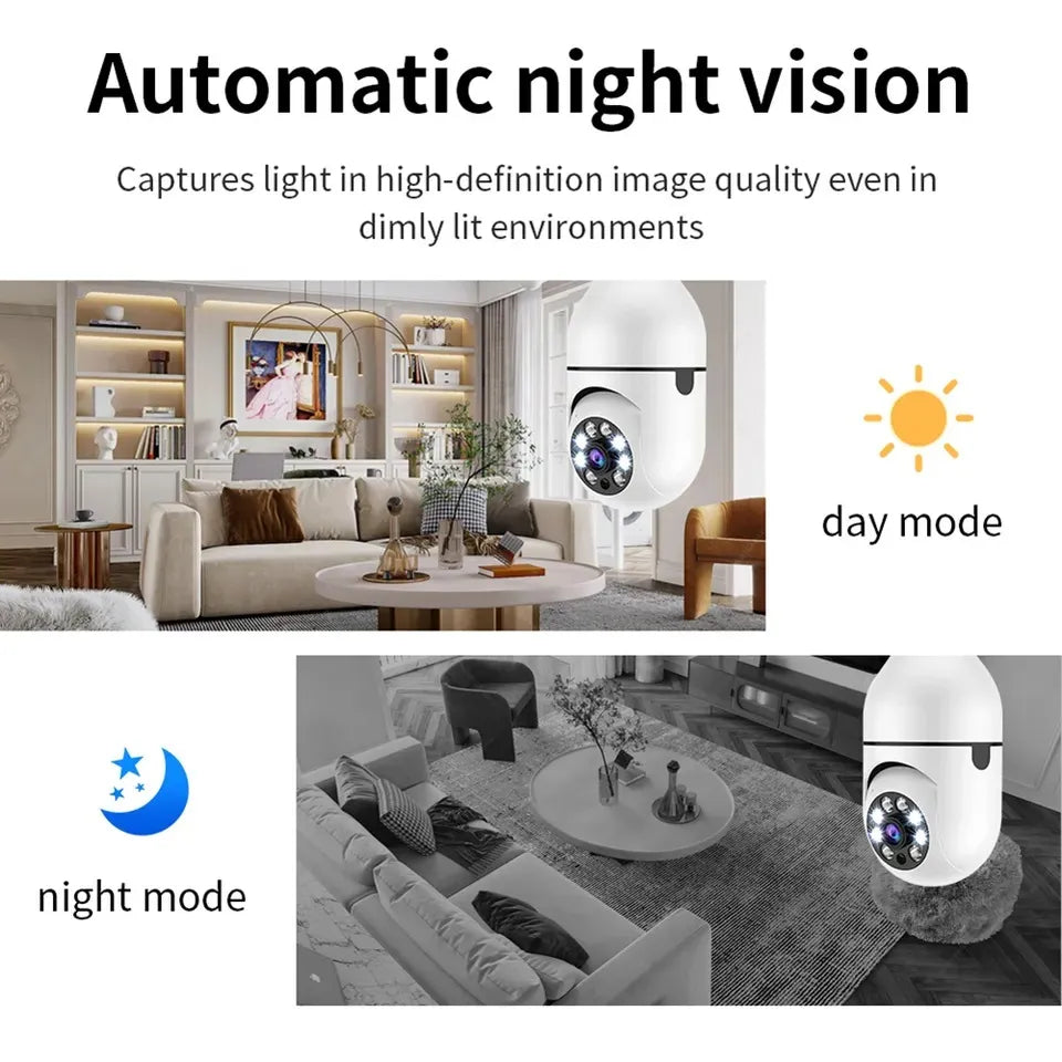 CCTV HD Bulb Camera