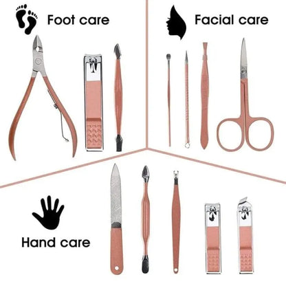 Manicure Pedicure Kit Nail Care Tools